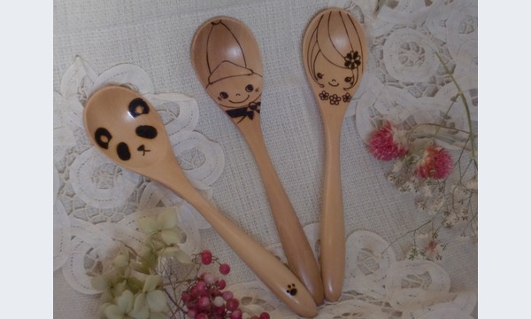 ヨコハマハンドメイドマルシェ実行委員会の焦がし絵講座イベント