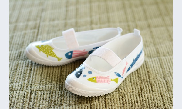 ヨコハマハンドメイドマルシェ実行委員会のデコパージュ上履き講座イベント