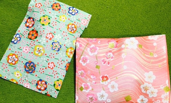 和紙で作るアロマの香りのサシェ 講座