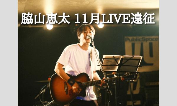 『脇山恵太 11月LIVE遠征』