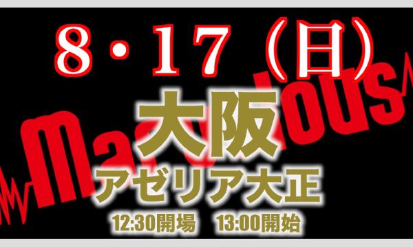 8/17　Marvelous プロレス　アゼリア大阪大会 イベント画像1